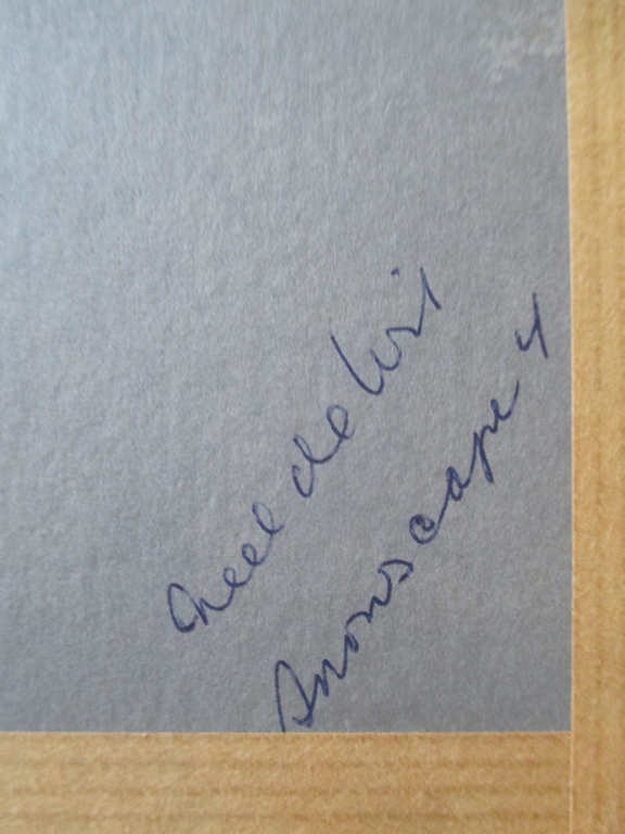 Onbekend, aquarel landschap kopen? Bied vanaf 1!