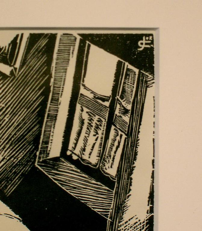 Jozef Cantré  -houtdruk kopen? Bied vanaf 1!