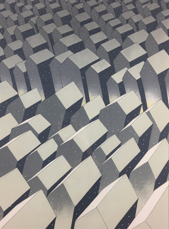 Jeroen Henneman, litho, 1985 verkocht voor € 147!