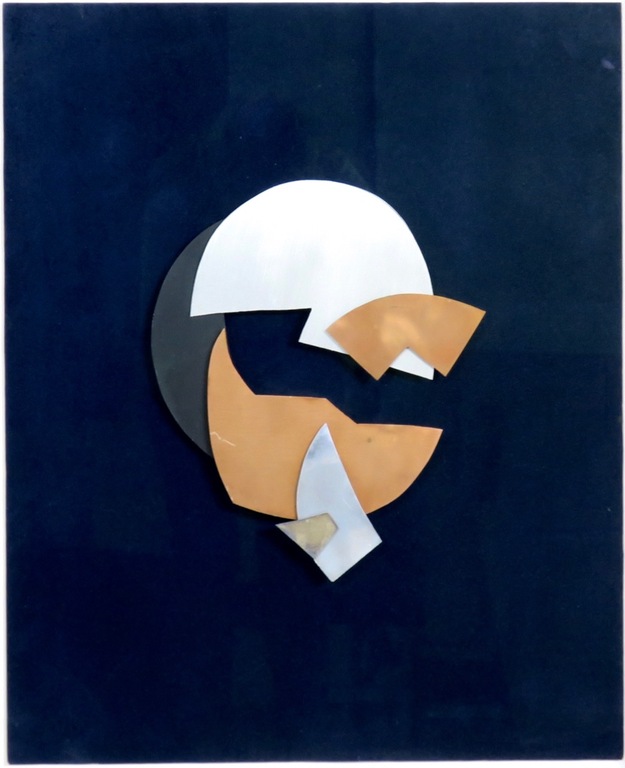 Hans Richter: Metaal relief, Zonder titel - Ingelijst kopen? Bied vanaf 400!