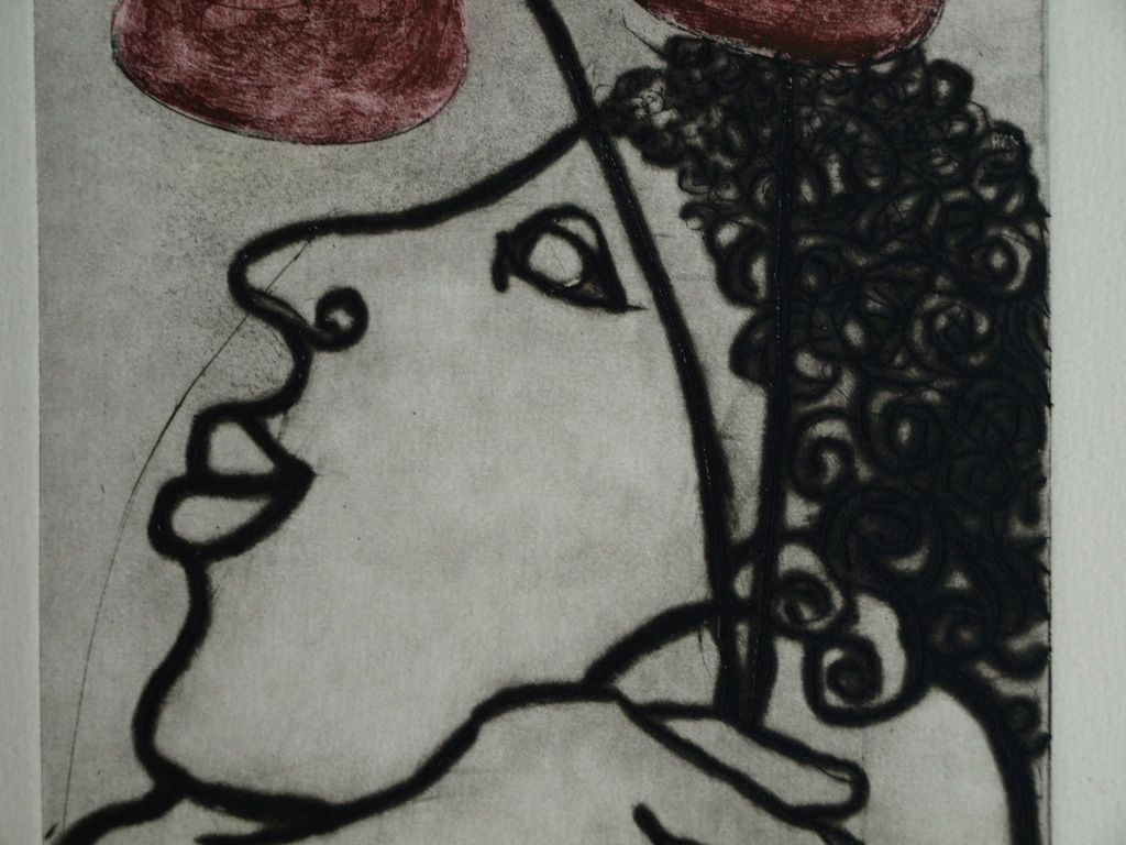 Ton van den Hoven : 2 Kleuren-ets en aquatint , Zonder titel - 1979 kopen? Bied vanaf 15!