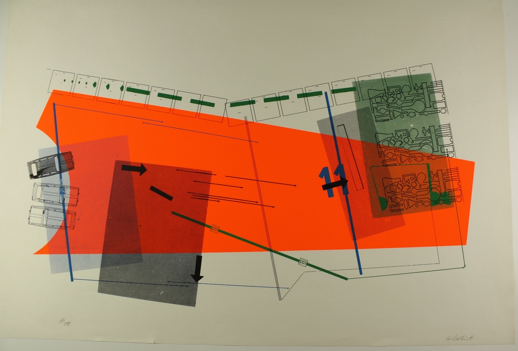 Gerard Verdijk, zeefdruk kopen? Bied vanaf 50!