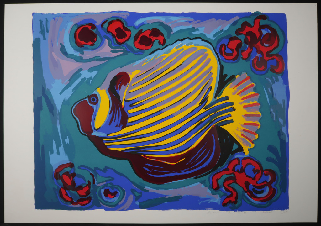 Frank Rosen: Zeefdruk, Vlindervis kopen? Bied vanaf 1!