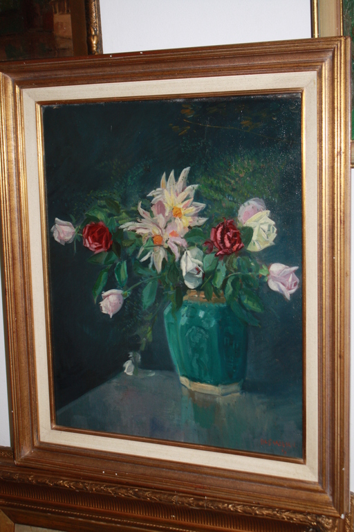 LOUIS SAALBORN  - ROZEN IN GEMBERPOT kopen? Bied vanaf 450!