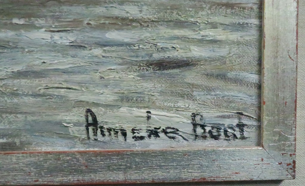 Anneke Boot: Olieverf op doek, Houtskoolbranders - Ingelijst kopen? Bied vanaf 150!