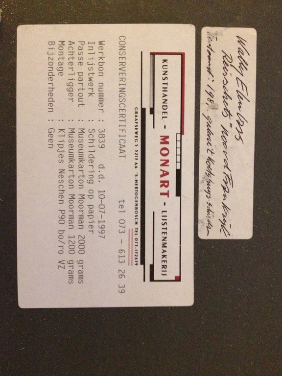 Noord Frankrijk, Aquarel 1981 kopen? Bied vanaf 1!