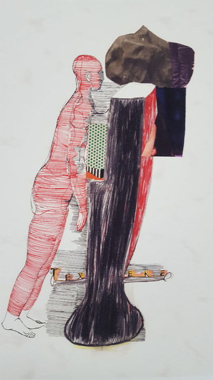 Kars Persoon, piezografie op geschept papier, Texere kopen? Bied vanaf 20!