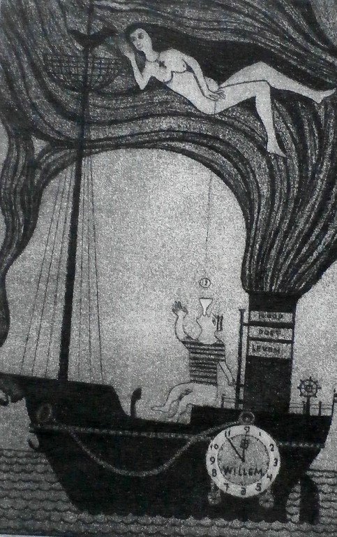 Willem Westbroek - ets: 1978 verkocht voor € 45!