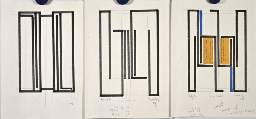 Siep van den Berg. Twee tekeningen en een collage verkocht voor € 100!