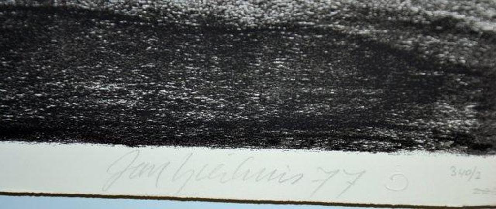 Jan Sierhuis: Litho, Donkere Figuren, 1977 kopen? Bied vanaf 70!