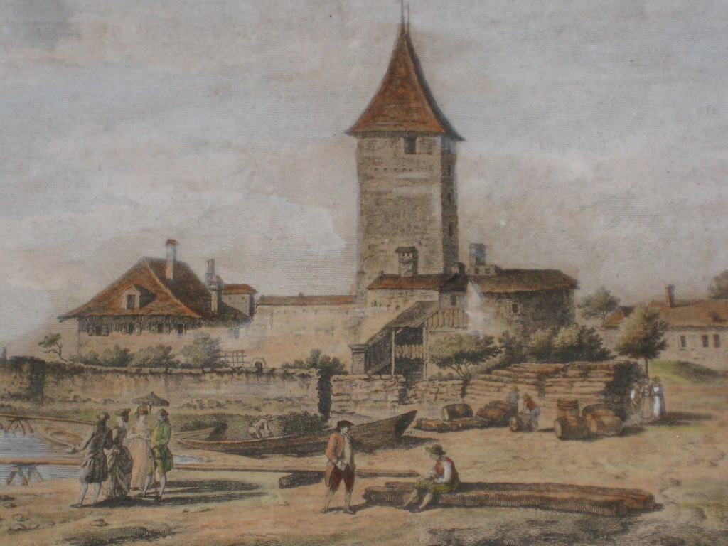 Originele 18e eeuwse ingekleurde gravure kopen? Bied vanaf 1!