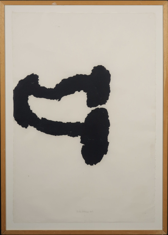 Cees Andriessen: Houtsnede op Rijstpapier, No. 565 - Ingelijst kopen? Bied vanaf 35!