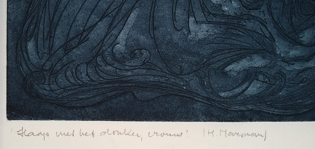 Laatste keer: Ank Spronk - Slaap met het donker vrouw, aquatint ets kopen? Bied vanaf 50!