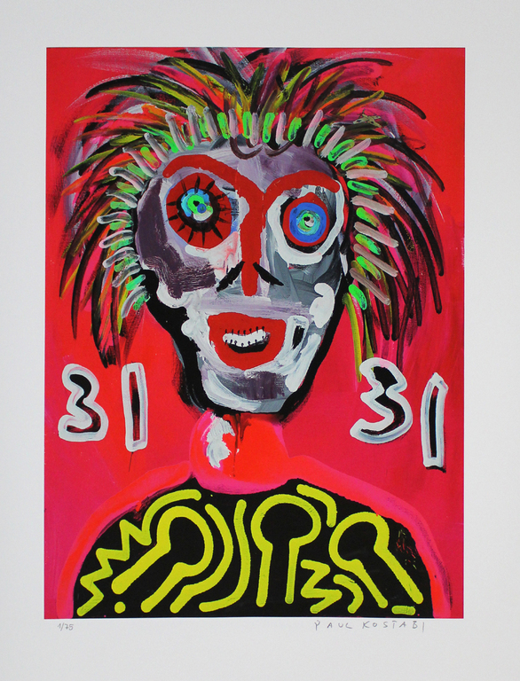 Paul Indrek Kostabi, Giclée, 31 31 verkocht voor € 35!