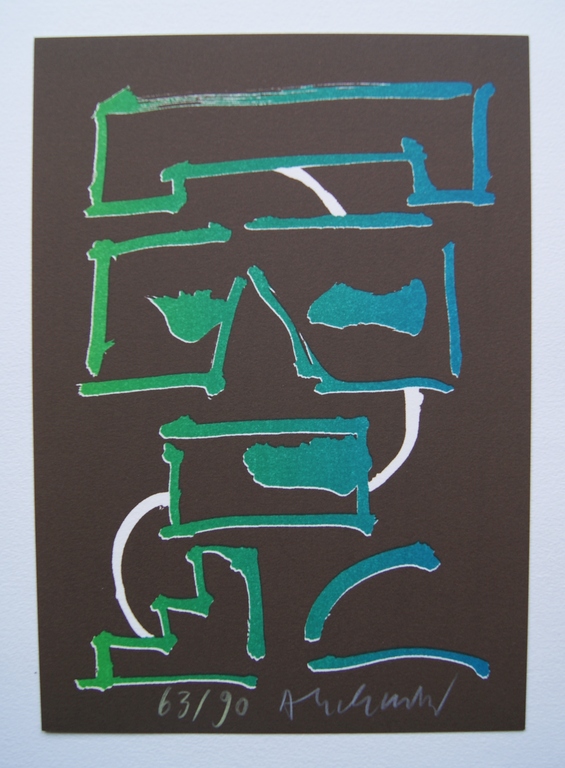 Alechinsky gesigneerde kleurenlitho - 2006 - oplage 90 ex. verkocht voor € 150!