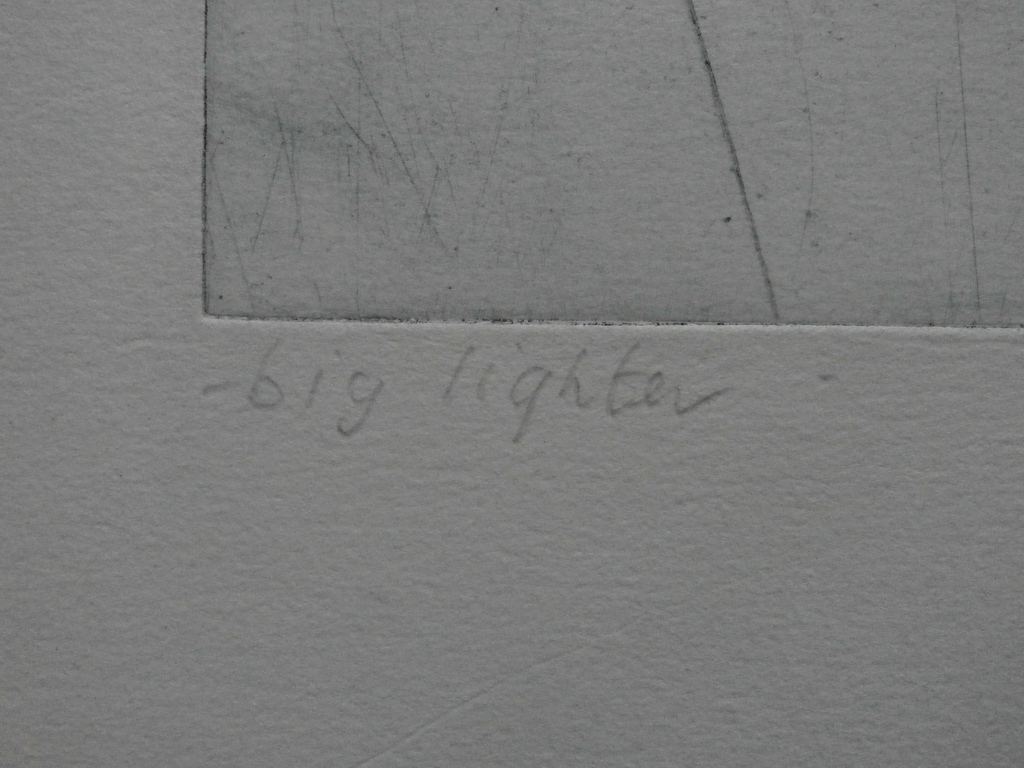 Kees Spermon -  ets/aquatint: Big Lighter -  1967 kopen? Bied vanaf 45!