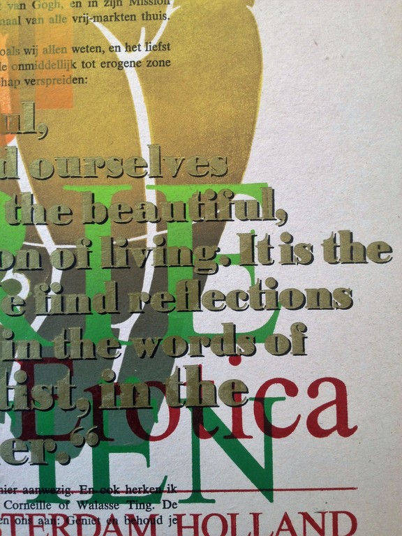 Simon Vinkenoog: Kleurenlitho, Het Vege Lijf kopen? Bied vanaf 1!