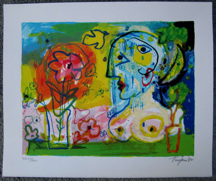 Hans Truijen, zeefdruk uit 1991 kopen? Bied vanaf 75!