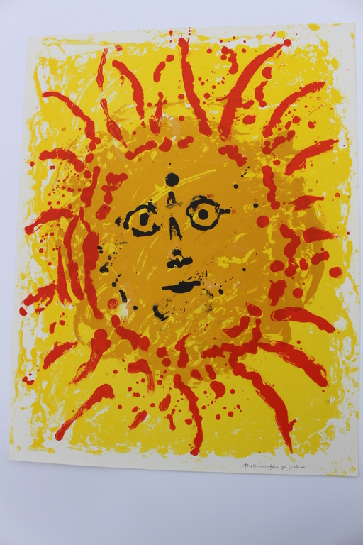 Jef Diederen (1920-2009)- gesigneerd litho - opl. 100 ex. -1996 -galerie Schoots kopen? Bied vanaf 30!