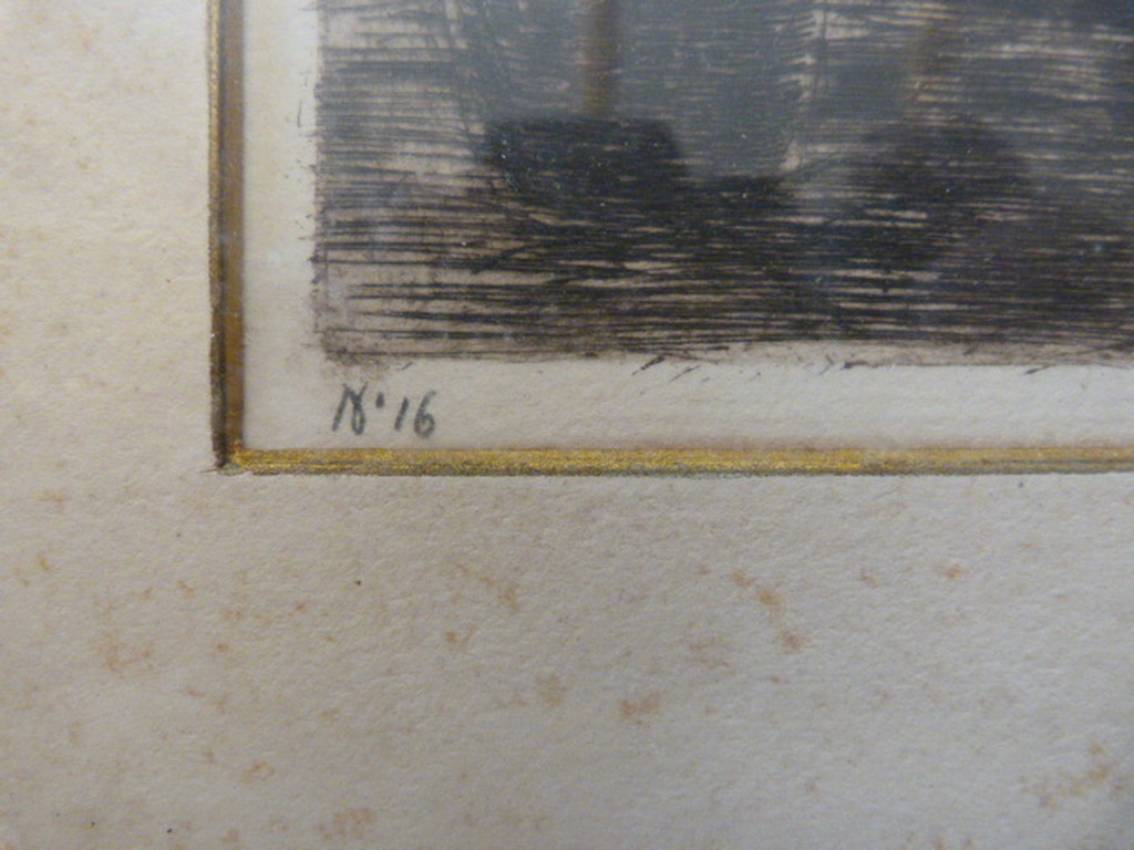 Willem de Zwart  ( 1862 - 1931 )  -  ets  -  Boats. kopen? Bied vanaf 60!