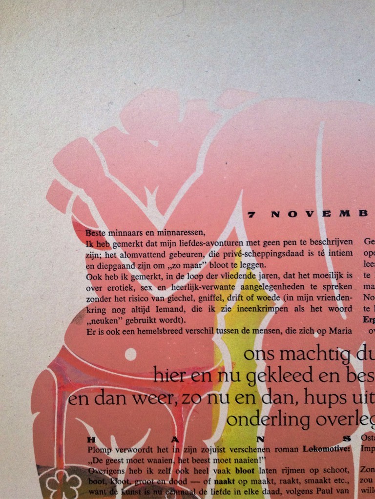Simon Vinkenoog: Kleurenlitho,  De 3 Gratiën  kopen? Bied vanaf 1!