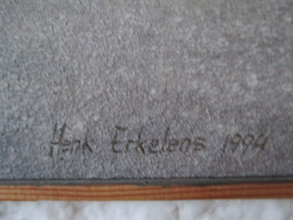 Henk Erkelens Schilderij ZEER GROOT kopen? Bied vanaf 300!