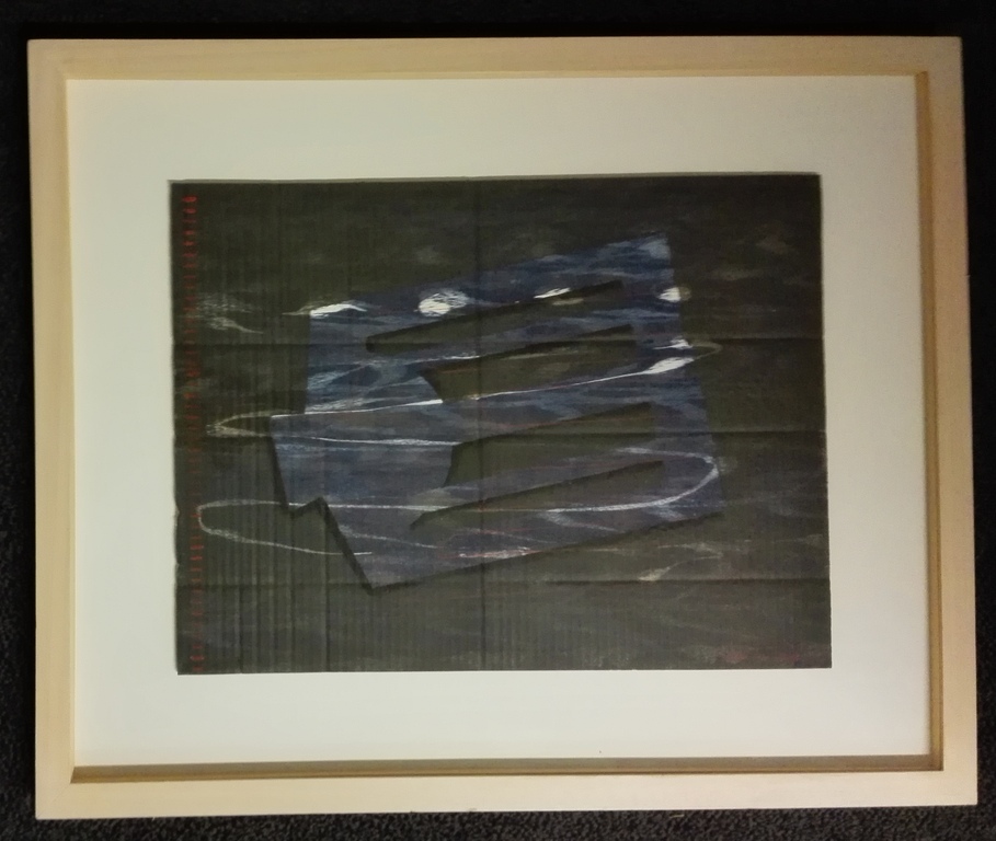Hans Noordhoff, Acryl op karton, Compostion abstrait IX kopen? Bied vanaf 45!