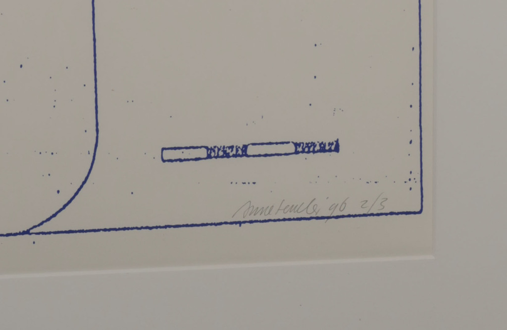 Anne Semler: Zeefdruk, Z.T. - Ingelijst (Groot) kopen? Bied vanaf 1!