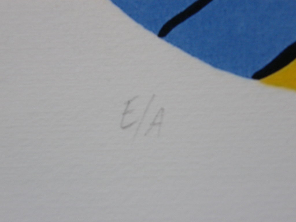 Corneille: zeefdruk, potlood gesigneerd kopen? Bied vanaf 1!