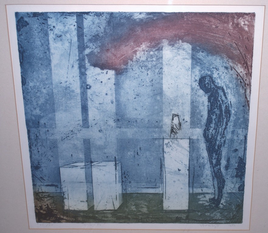 grote ets, oplage VII/XV  verkocht voor € 65!