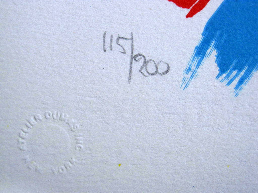 Walasse Ting - Lithografie - Papagaaien - Bird Talk kopen? Bied vanaf 200!