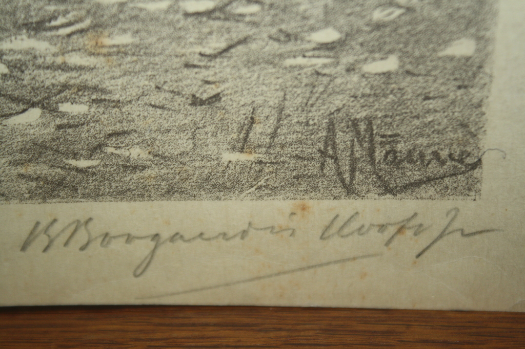 ANTON MAUVE - werken aan de boomgaard kopen? Bied vanaf 40!