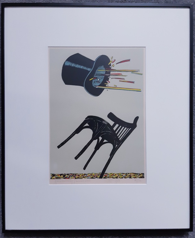 Hans Wap - Hans Wap - Good morning / bonne nuit - zeefdruk kopen? Bied vanaf 35!