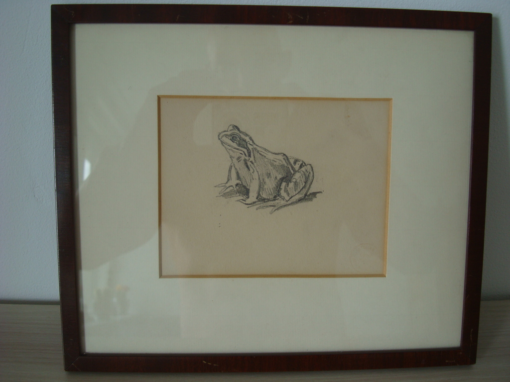 Jan van Oort, potloodtekening verkocht voor € 50!