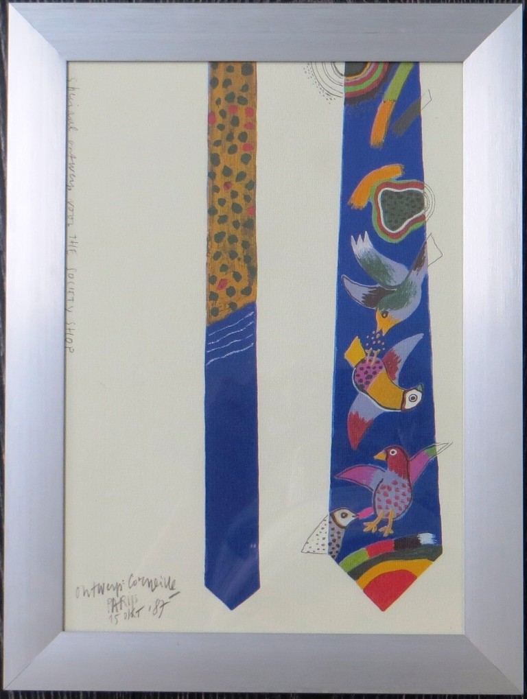 Corneille, litho de stropdas, 1987 kopen? Bied vanaf 1!