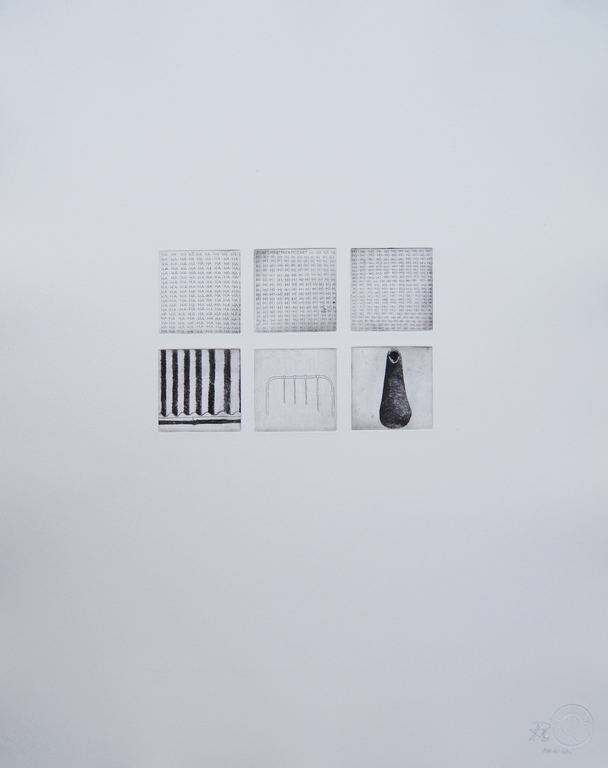 Ron Rooymans ets 1977 - oplage 25 ex.  kopen? Bied vanaf 20!