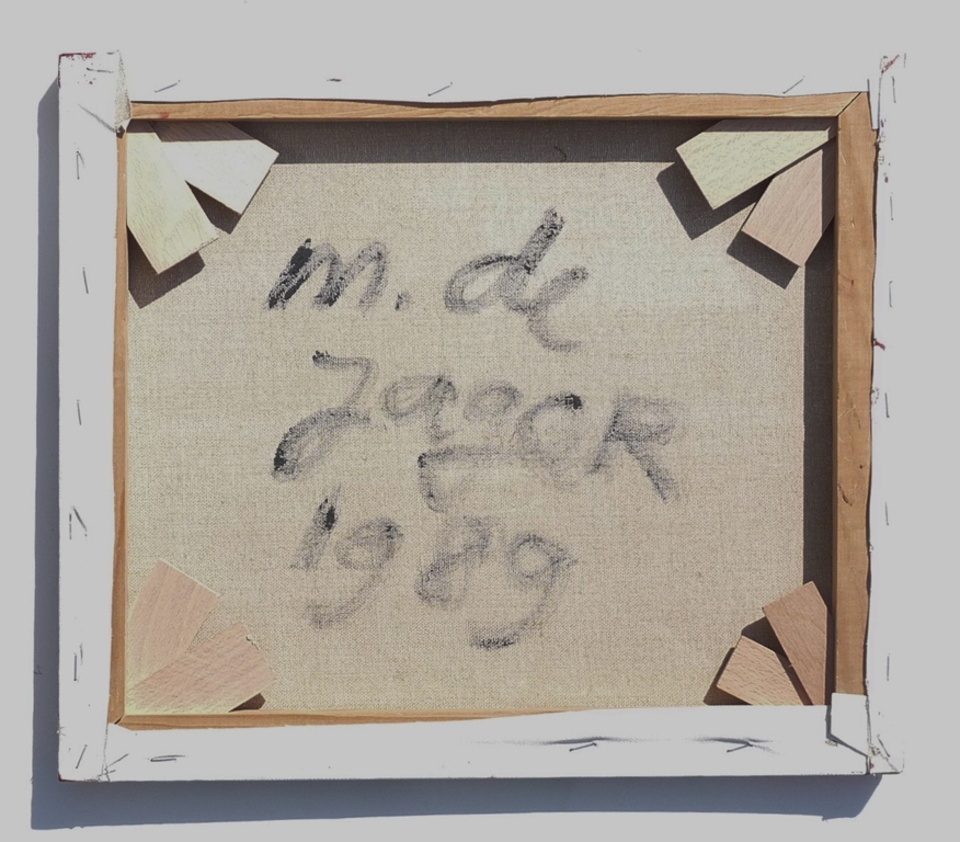 Margot de Jager, Olieverf op doek, 1989 kopen? Bied vanaf 175!