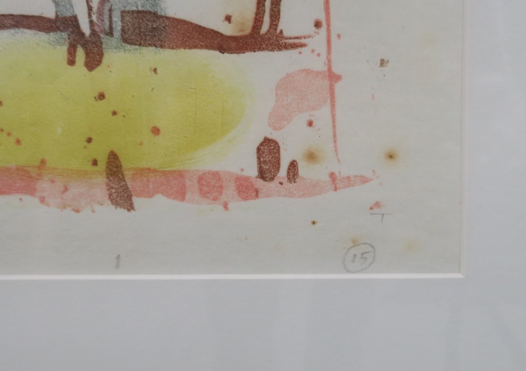 Leon Tebbe: Houtsnede, 15 - Ingelijst kopen? Bied vanaf 1!