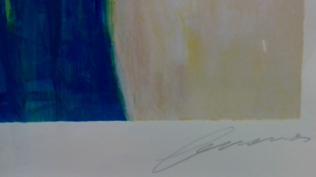 Zeefdruk van Eugene Brands ( CoBrA) - Blauwe Vaas kopen? Bied vanaf 275!