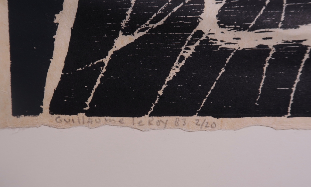 Guillaume le Roy: Houtsnede, Zonder titel kopen? Bied vanaf 35!