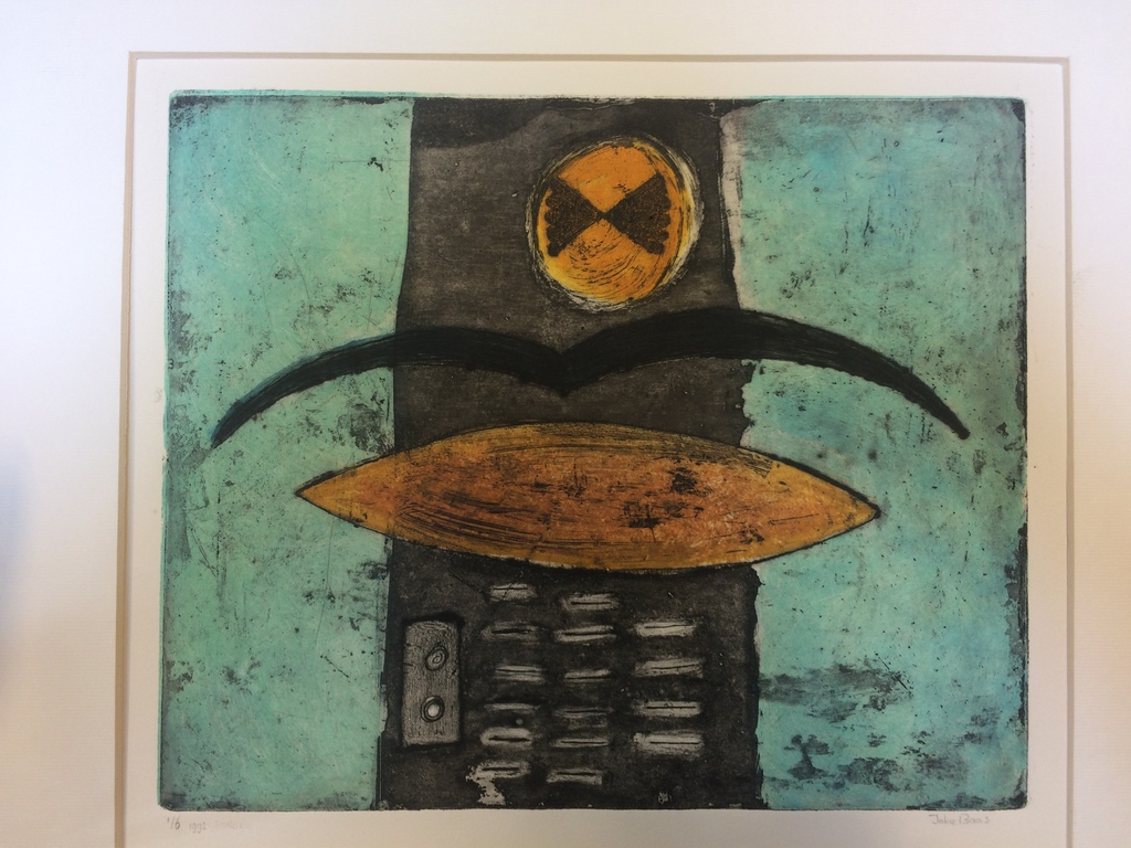 Joke Baas, verfijnde ets uit 1991 in prima conditie: 1/6 kopen? Bied vanaf 1!