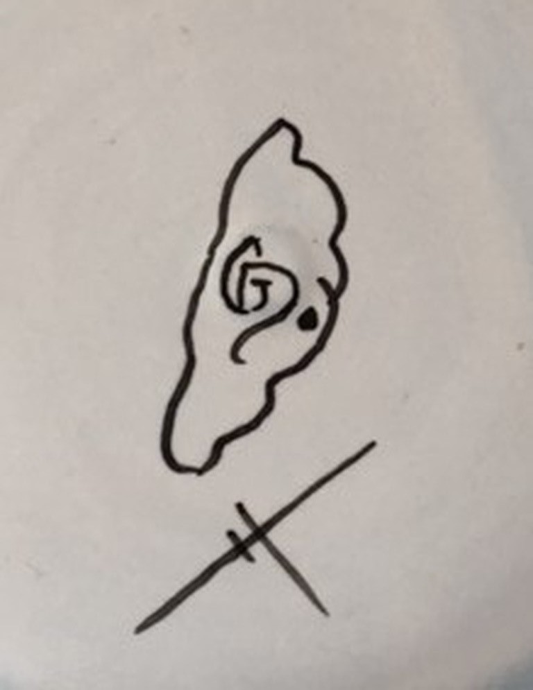 Ongespecificeerd - Gerard Jonkers en Zn - zwart wit gedecoreerd aardewerken wandbord  kopen? Bied vanaf 1!