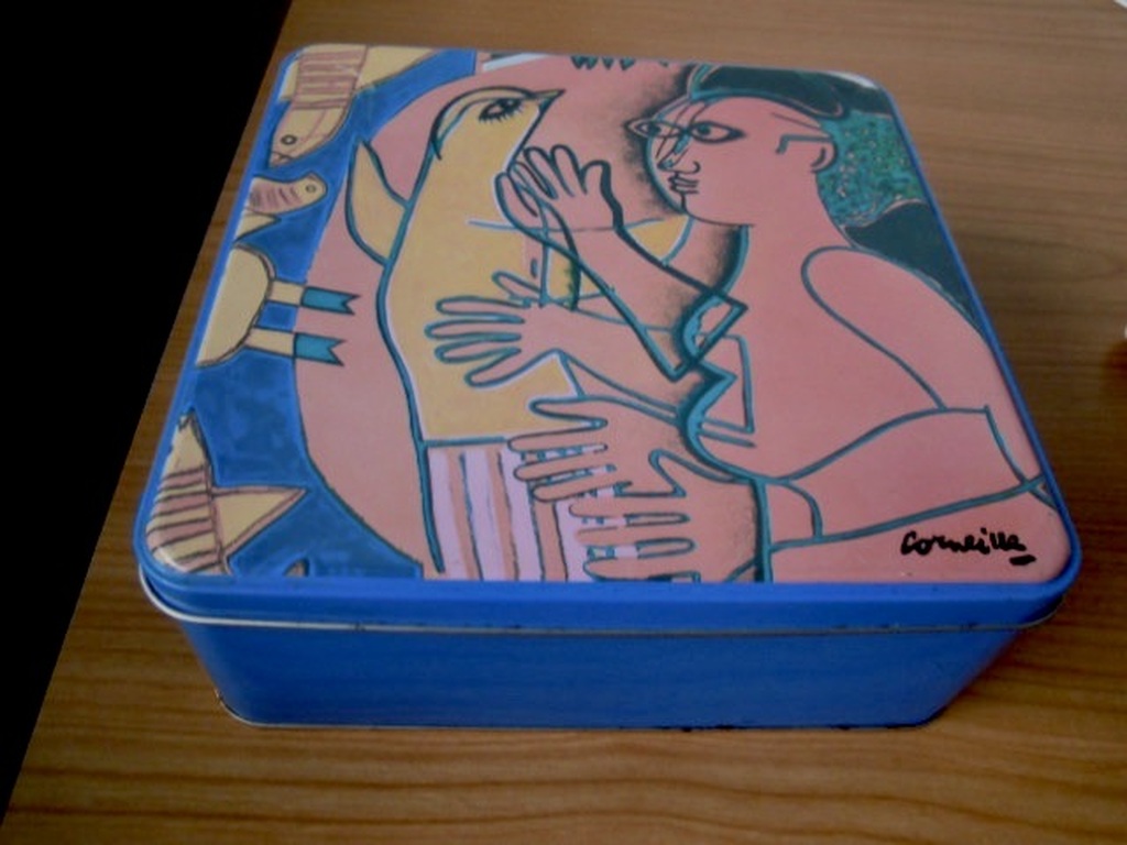  " CORNEILLE "  trommel 23 X 23 X 8 cm  kopen? Bied vanaf 10!