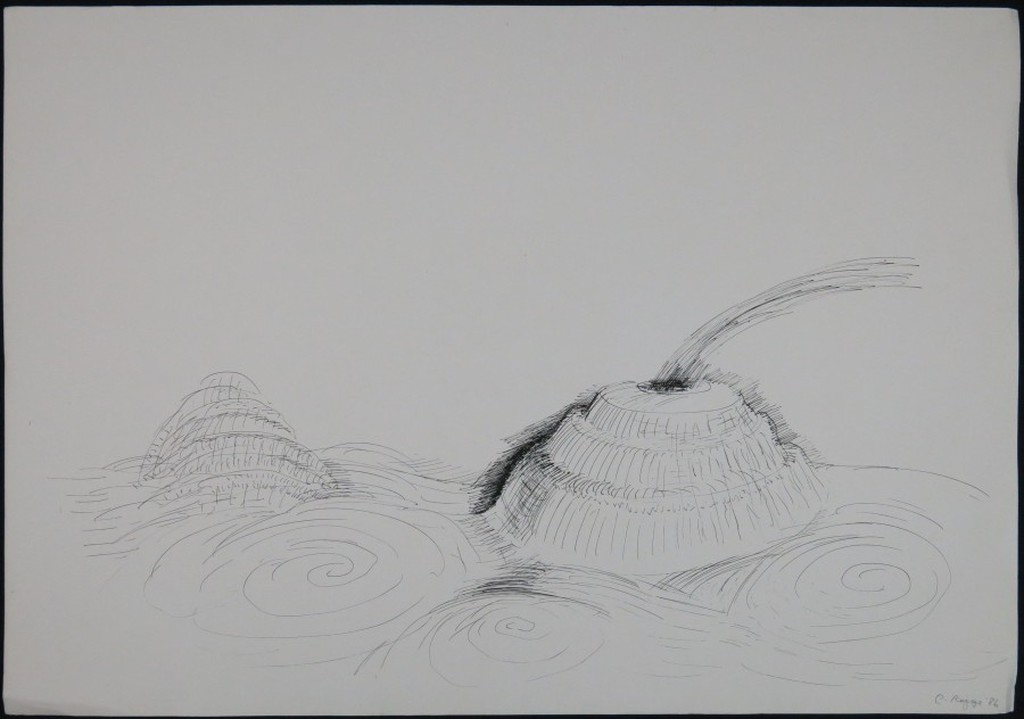 Cornelis Rogge: Pentekening, Zonder titel (Groot) kopen? Bied vanaf 35!