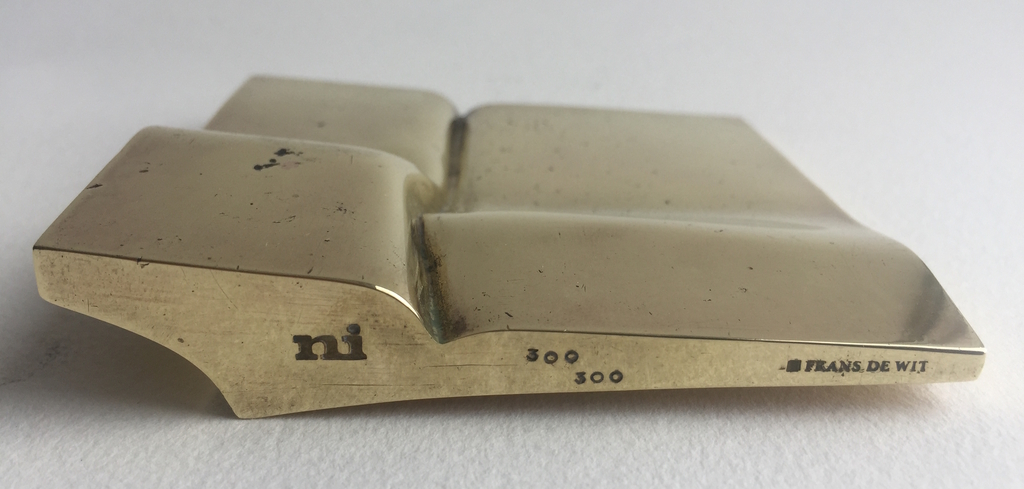 Frans de Wit, messing object, ontwerp voor Nouvelles Images kopen? Bied vanaf 175!