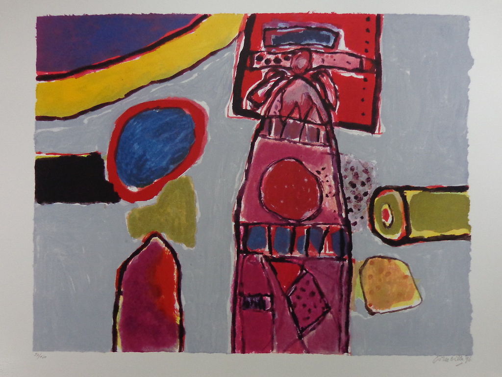 Corneille : Cobra (grote zeefdruk) verkocht voor € 135!