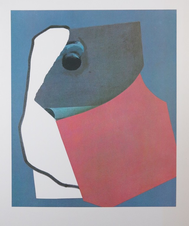 Gerard Leonard van den Eerenbeemt: Offset, Compositie met rood blauw kopen? Bied vanaf 1!