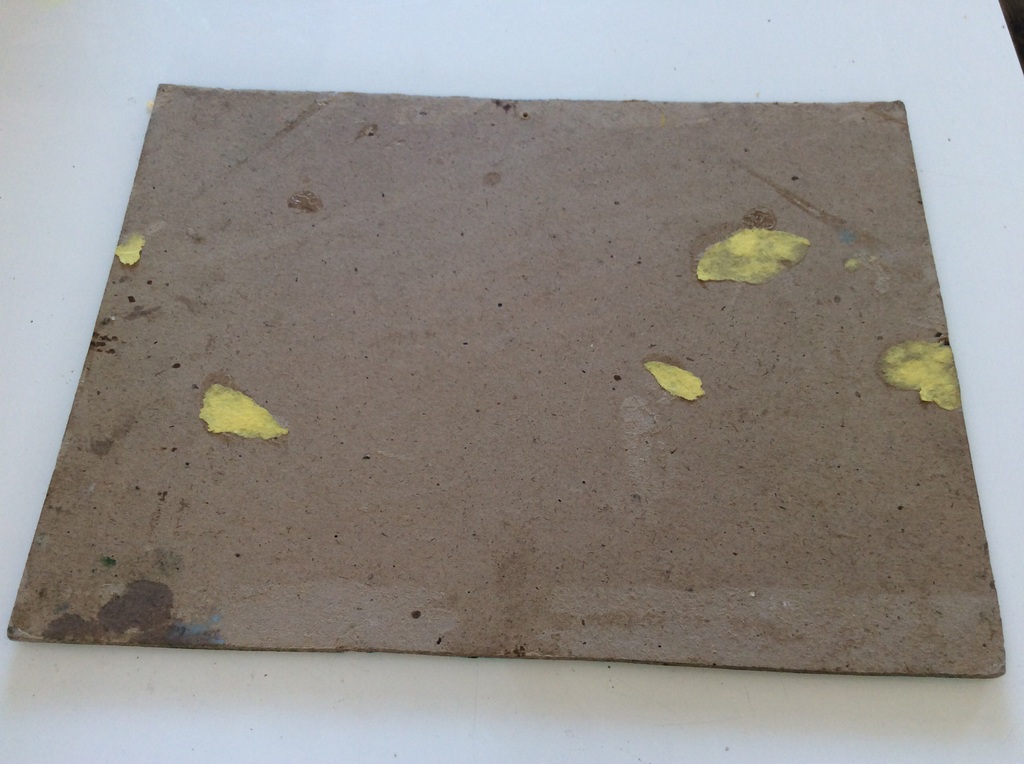 Onduidelijk gesigneerd klein schilderijtje waterverf op vezelhout  kopen? Bied vanaf 1!