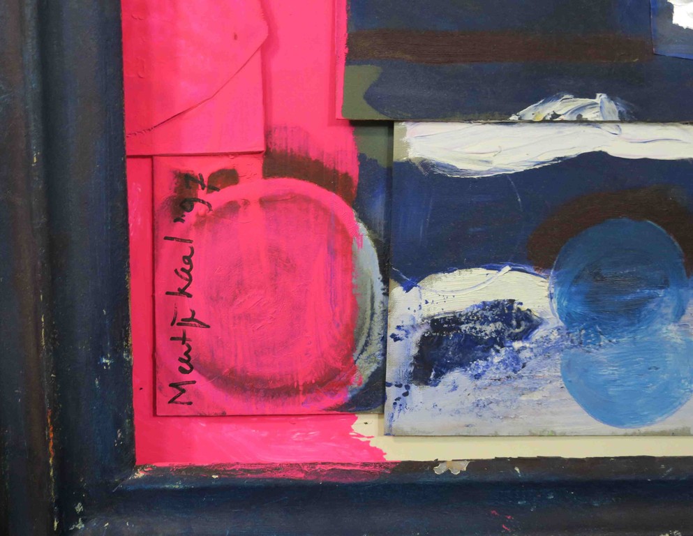 Meertje Kaal: Acryl en Collage, Grimhilde de valse teef uit de... - Ingelijst kopen? Bied vanaf 1!