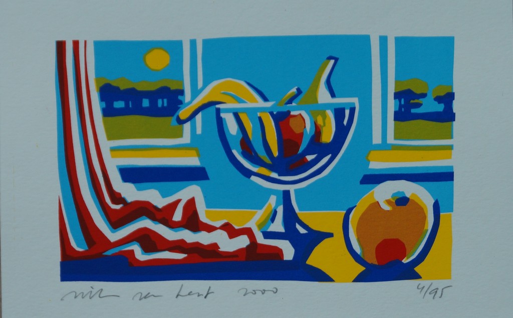 Willem van Hest - gesigneerde zeefdruk - 2000 kopen? Bied vanaf 1!